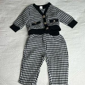 Houndstooth Pant Suit